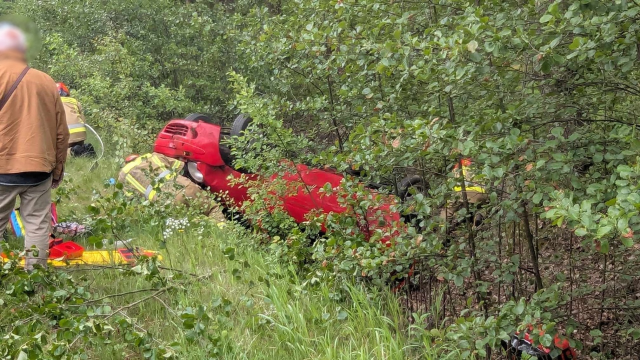 Wypadek w Czarnowcu [29.05.2025] - zdjęcie #13 - eOstroleka.pl