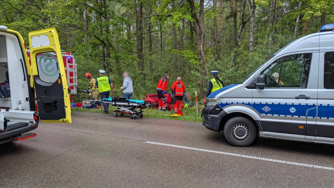 Wypadek w Czarnowcu [29.05.2025] - zdjęcie #7 - eOstroleka.pl