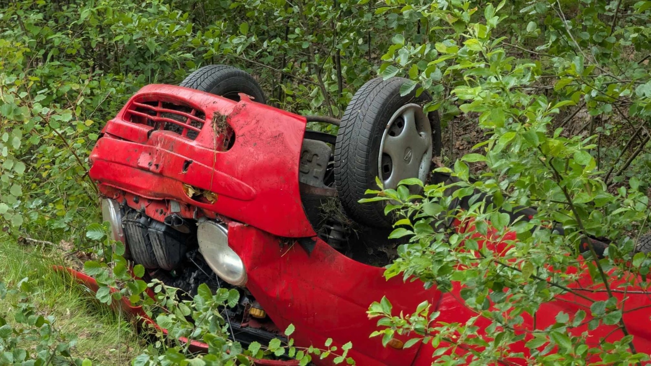Wypadek w Czarnowcu [29.05.2025] - zdjęcie #1 - eOstroleka.pl