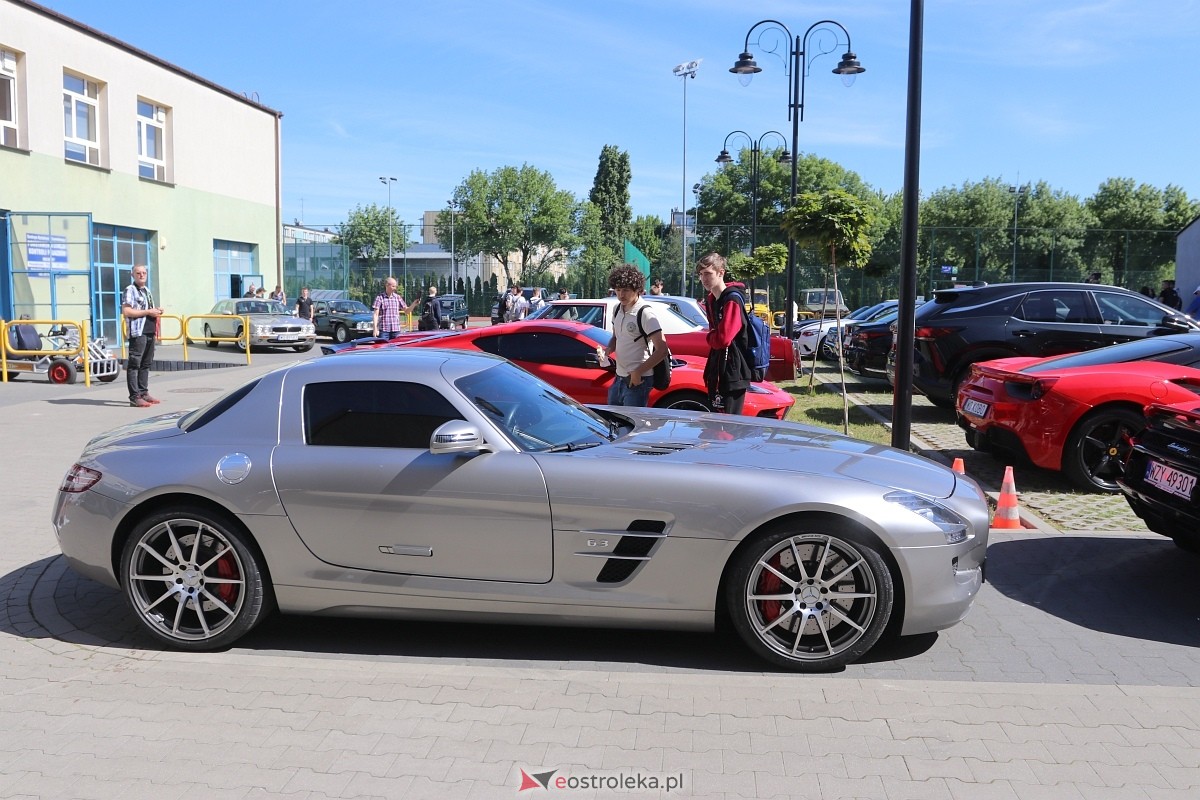 Pokaz motoryzacji w ZSZ 1 w Ostrołęce [30.05.2025] - zdjęcie #30 - eOstroleka.pl