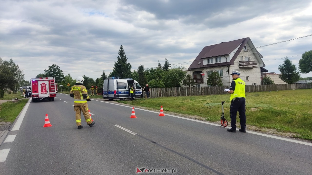 Wypadek w Rzekuniu [30.05.2025] - zdjęcie #3 - eOstroleka.pl