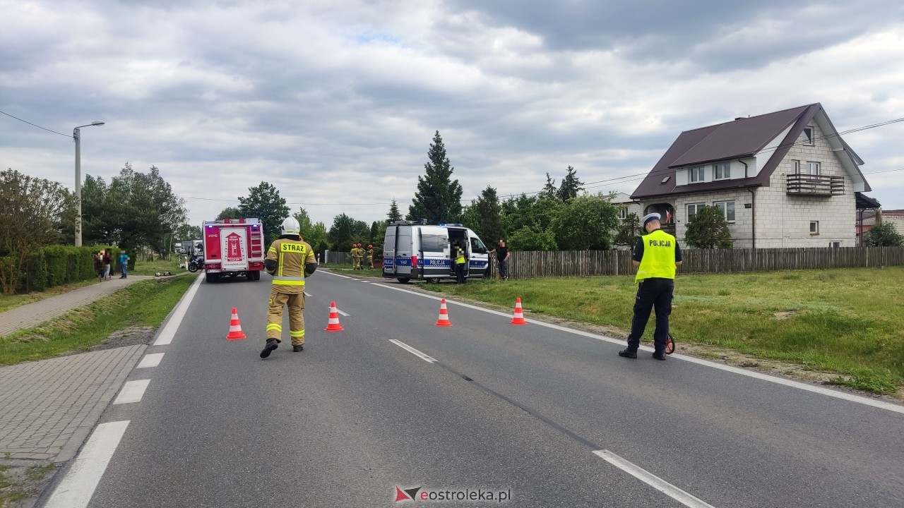 Wypadek w Rzekuniu [30.05.2025] - zdjęcie #2 - eOstroleka.pl