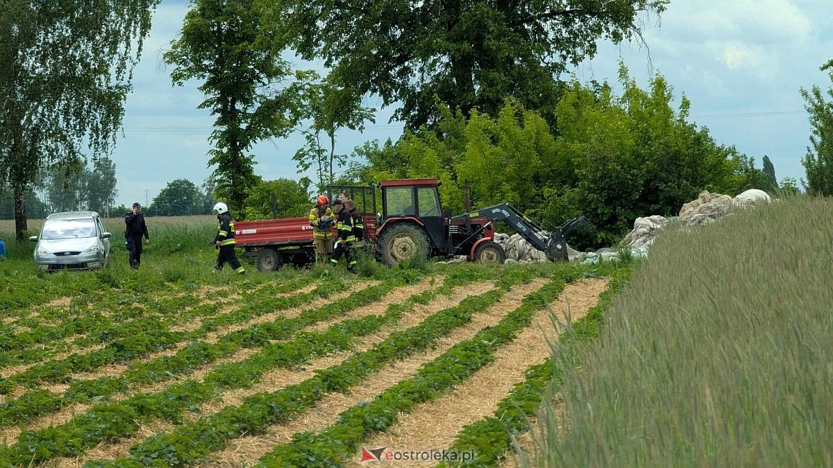 Wypadek w Rębiszach w gminie Goworowo [31.05.2025] - zdjęcie #8 - eOstroleka.pl