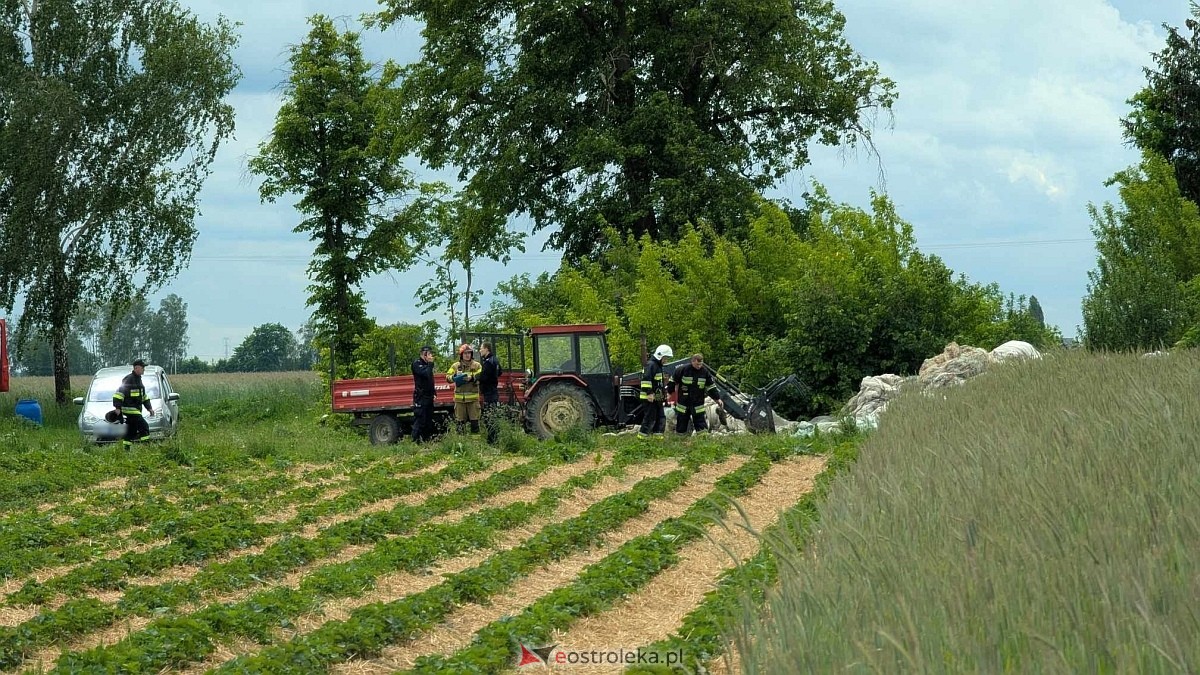 Wypadek w Rębiszach w gminie Goworowo [31.05.2025] - zdjęcie #7 - eOstroleka.pl