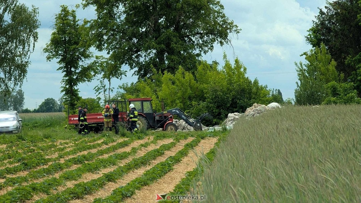 Wypadek w Rębiszach w gminie Goworowo [31.05.2025] - zdjęcie #3 - eOstroleka.pl