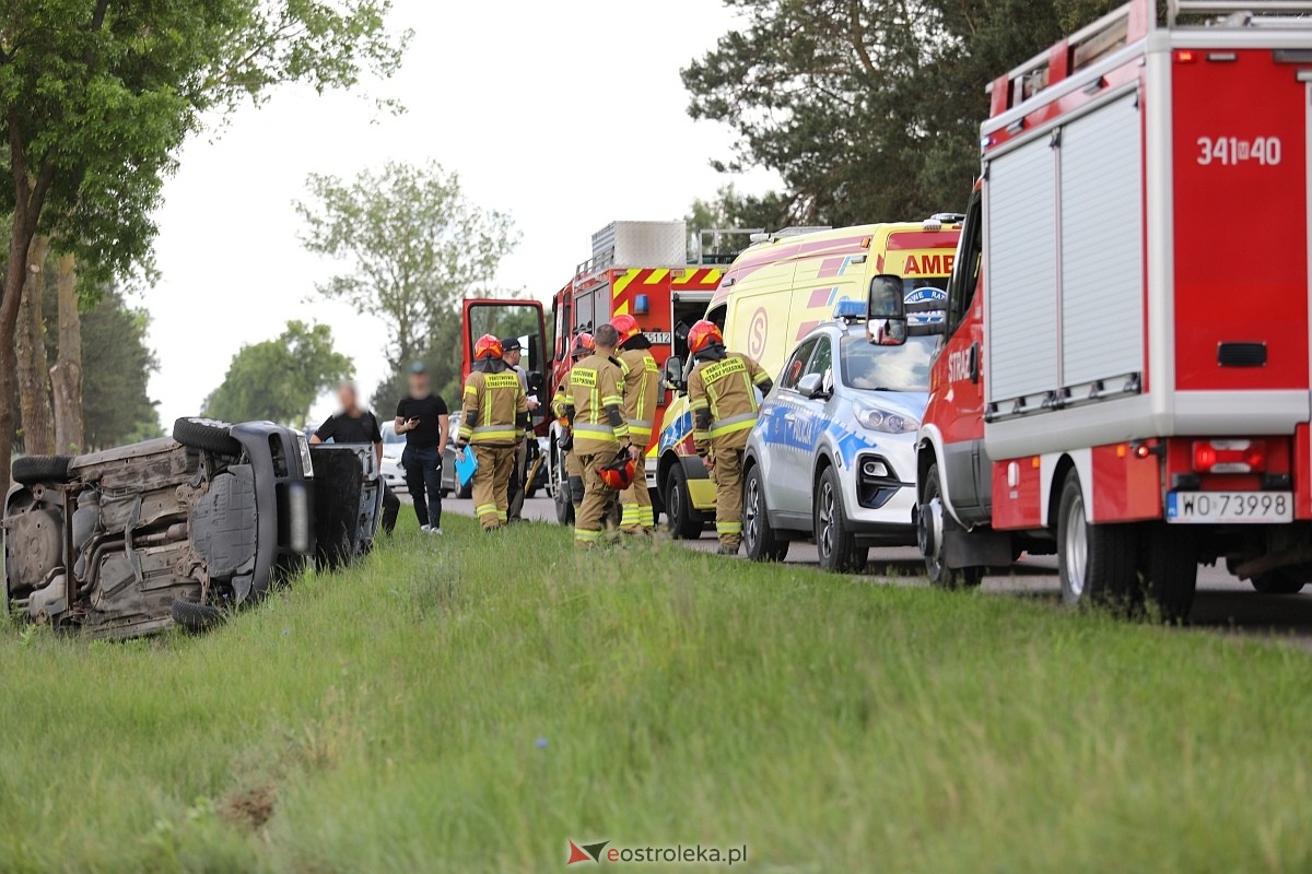 Wypadek w Damiętach [31.05.2025] - zdjęcie #22 - eOstroleka.pl