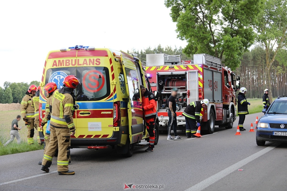 Wypadek w Damiętach [31.05.2025] - zdjęcie #21 - eOstroleka.pl