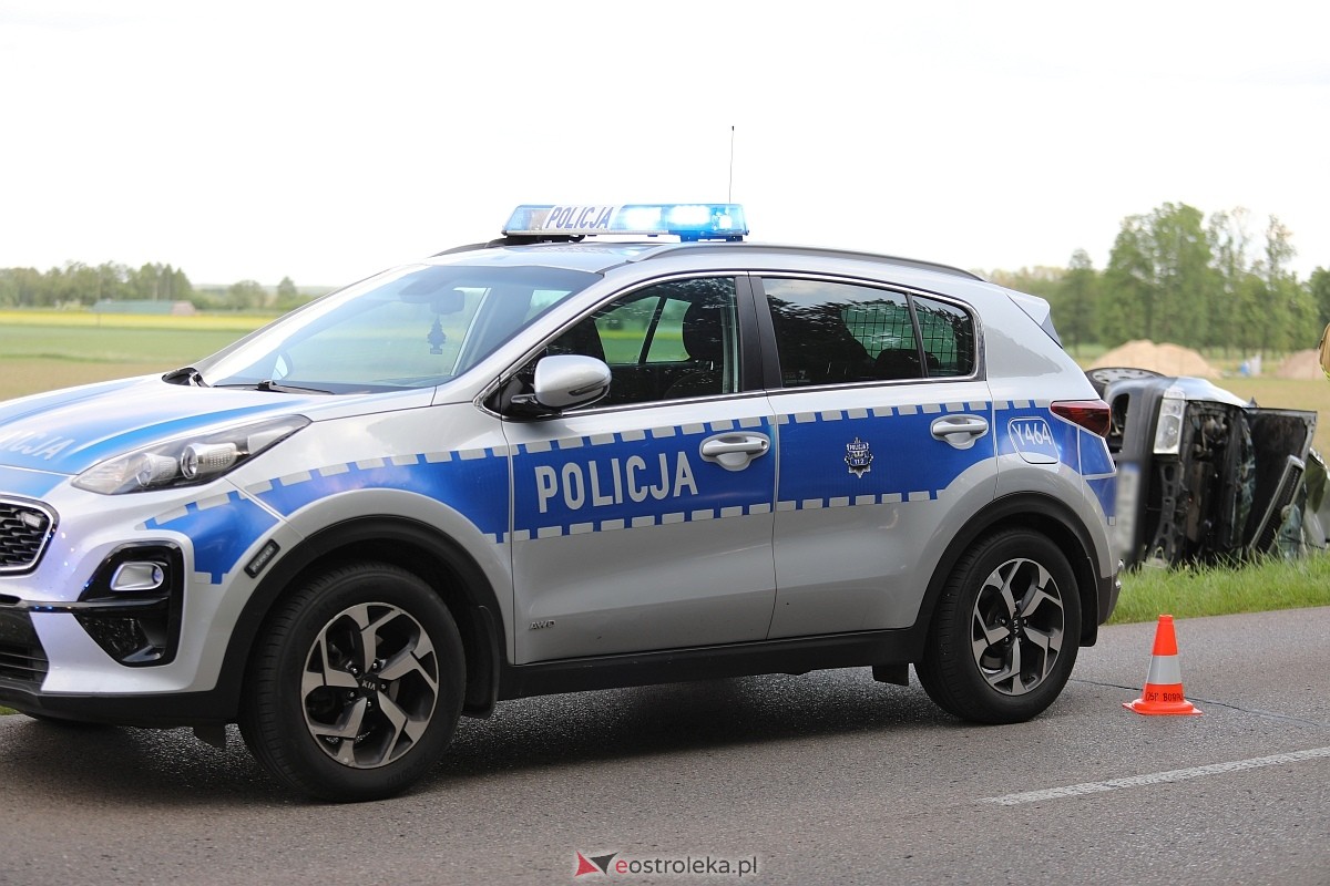 Wypadek w Damiętach [31.05.2025] - zdjęcie #20 - eOstroleka.pl