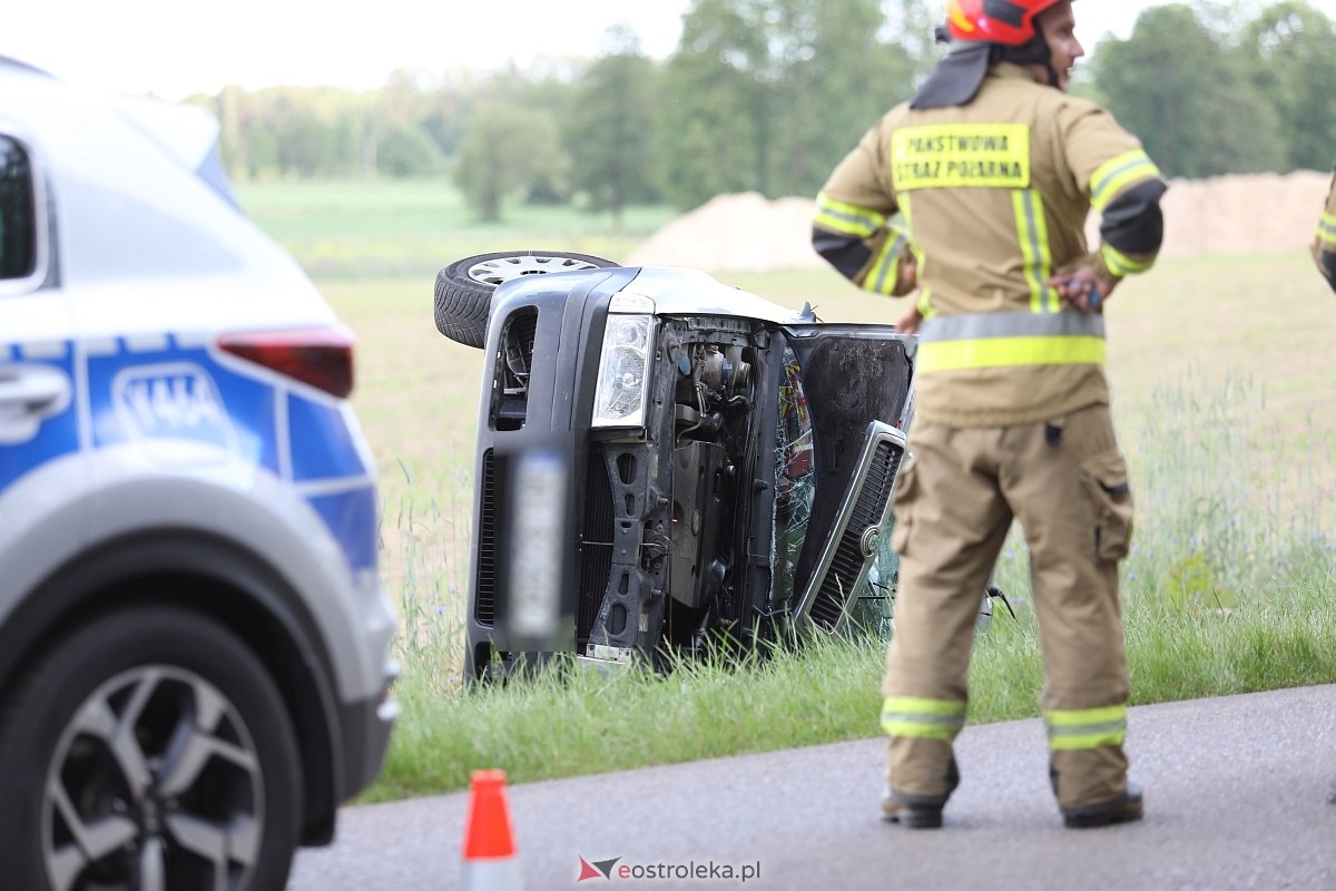 Wypadek w Damiętach [31.05.2025] - zdjęcie #19 - eOstroleka.pl