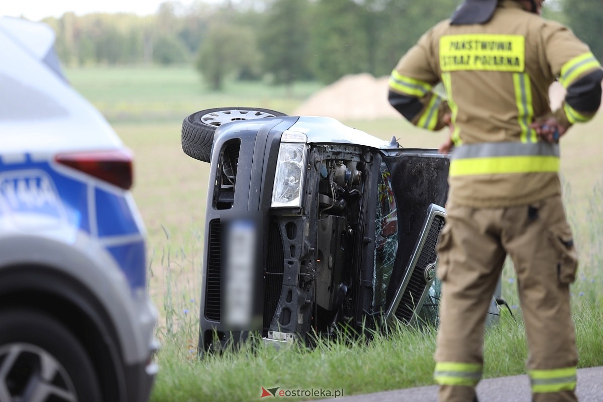 Wypadek w Damiętach [31.05.2025] - zdjęcie #18 - eOstroleka.pl