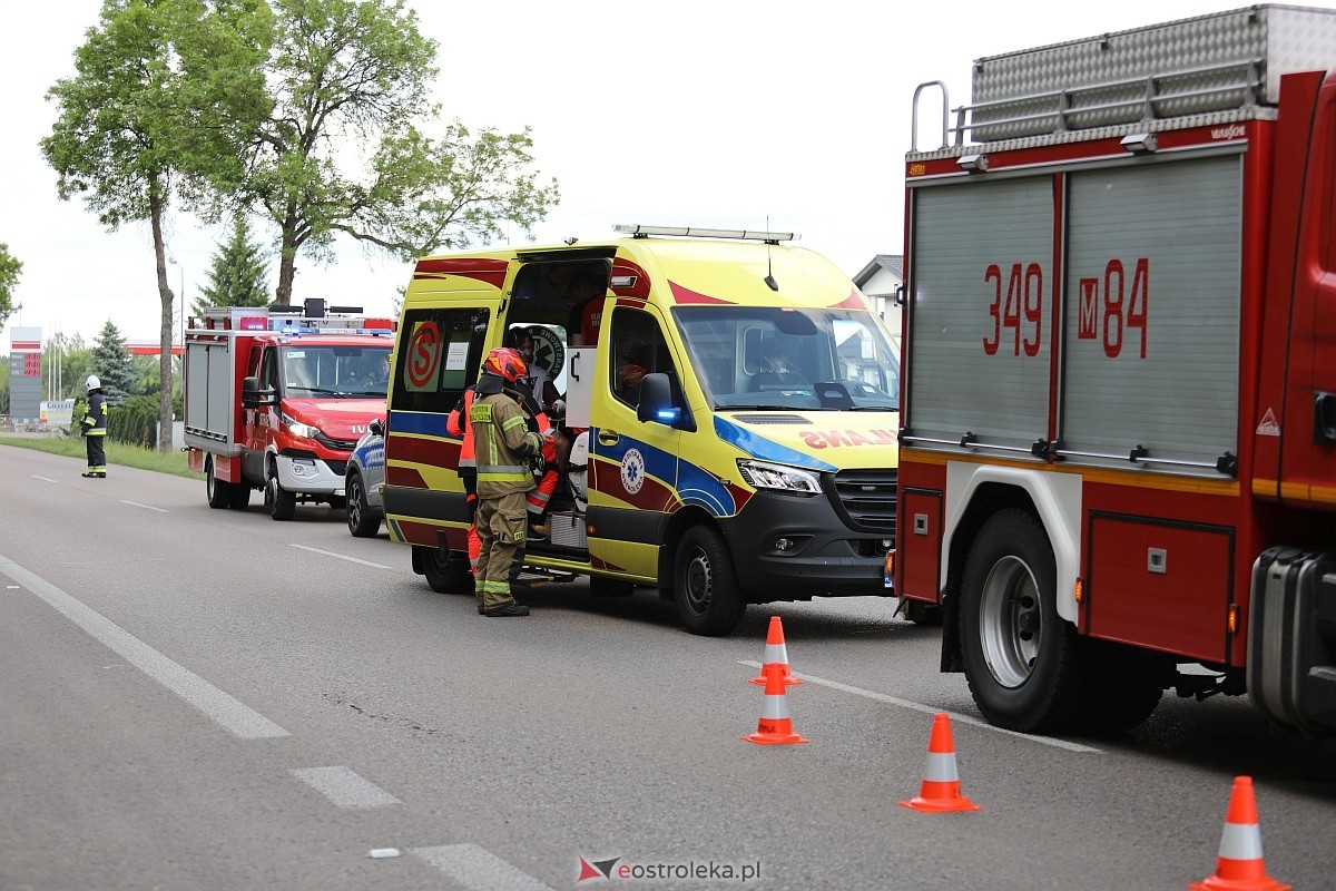 Wypadek w Damiętach [31.05.2025] - zdjęcie #17 - eOstroleka.pl