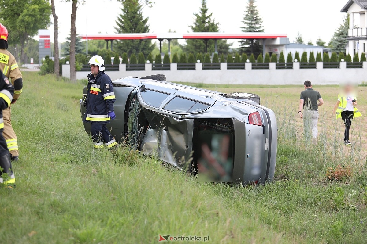 Wypadek w Damiętach [31.05.2025] - zdjęcie #16 - eOstroleka.pl