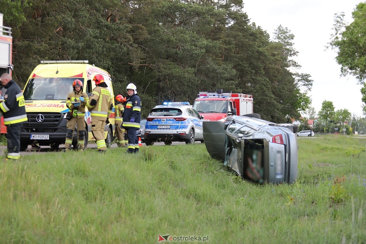 Wypadek w Damiętach [31.05.2025] - zdjęcie #14 - eOstroleka.pl