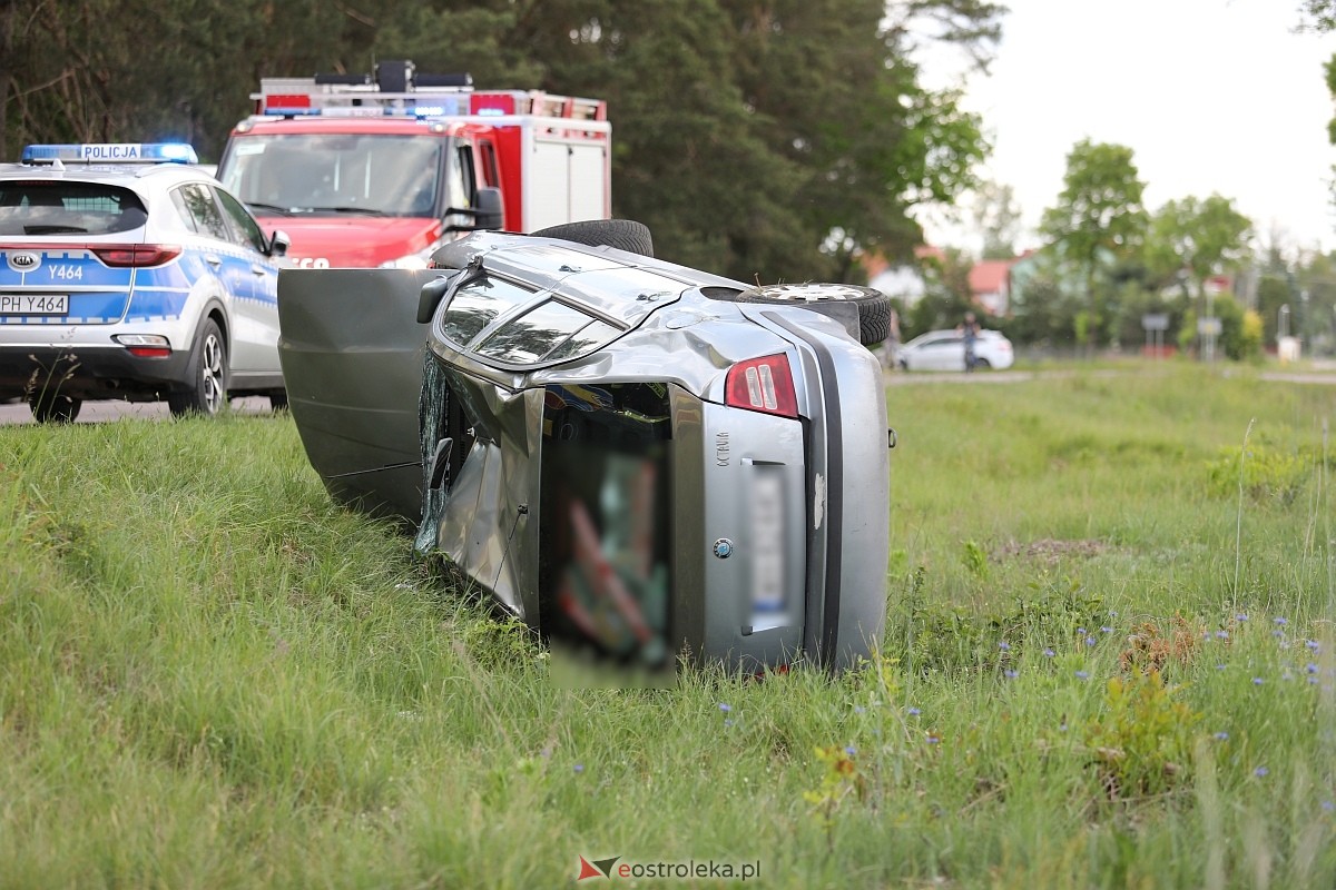 Wypadek w Damiętach [31.05.2025] - zdjęcie #13 - eOstroleka.pl