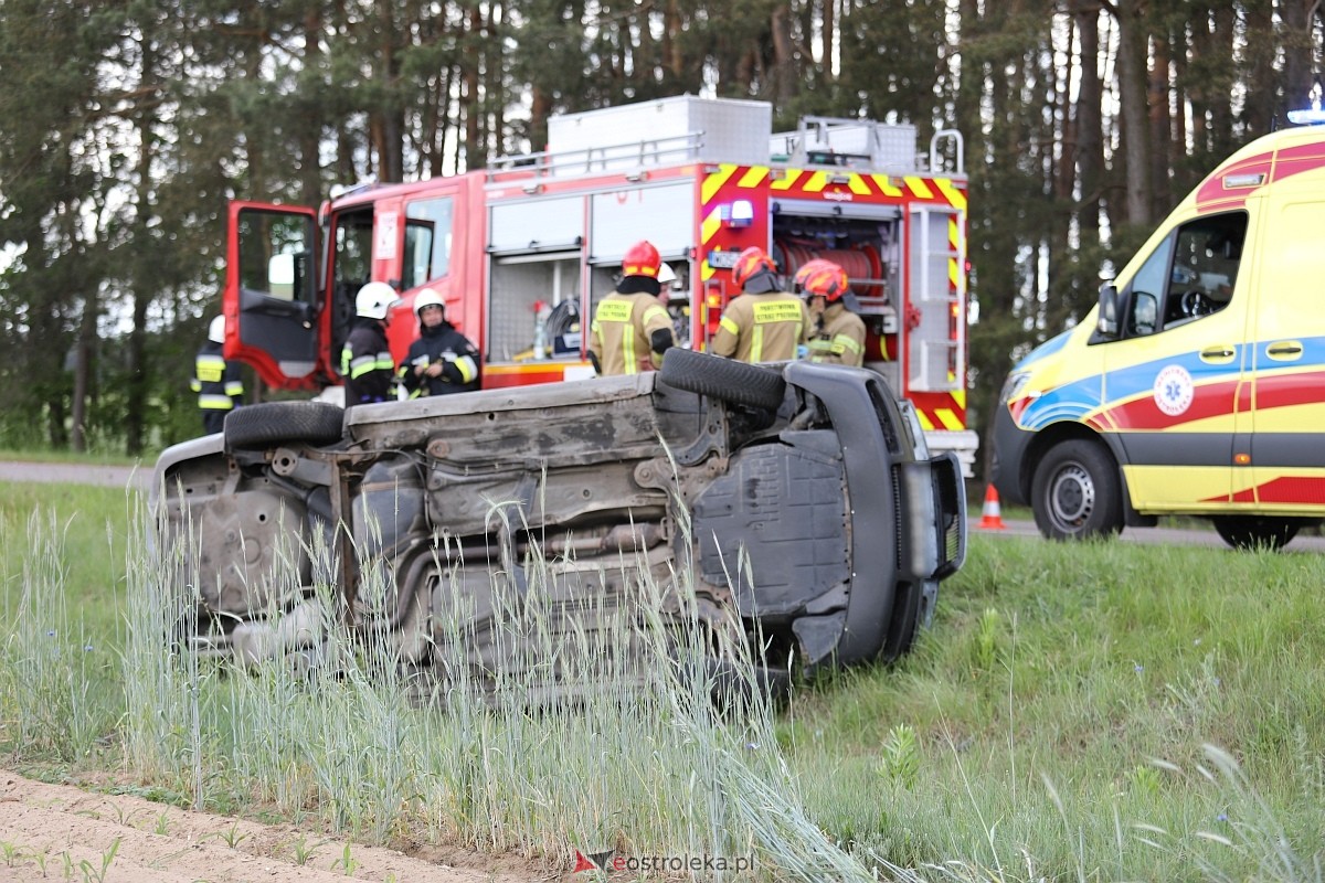 Wypadek w Damiętach [31.05.2025] - zdjęcie #8 - eOstroleka.pl