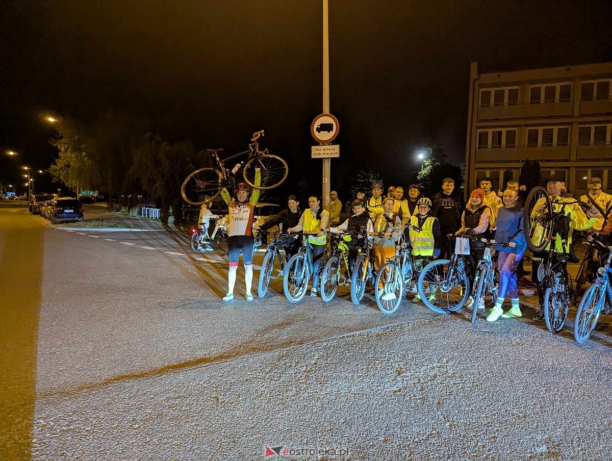 Rowerowa Stolica Polski 2025 - nocna przejażdżka ulicami Ostrołęki [31.05.2025] - zdjęcie #72 - eOstroleka.pl