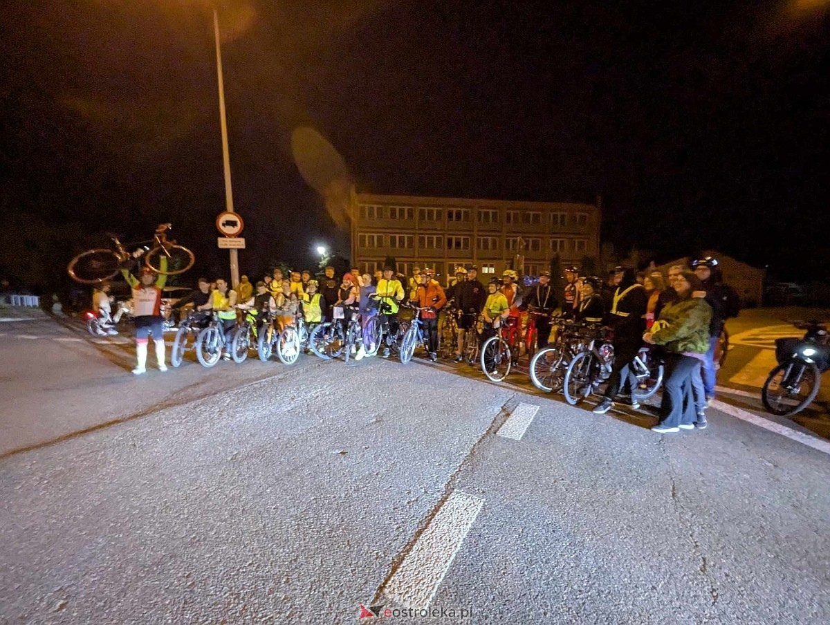 Rowerowa Stolica Polski 2025 - nocna przejażdżka ulicami Ostrołęki [31.05.2025] - zdjęcie #66 - eOstroleka.pl