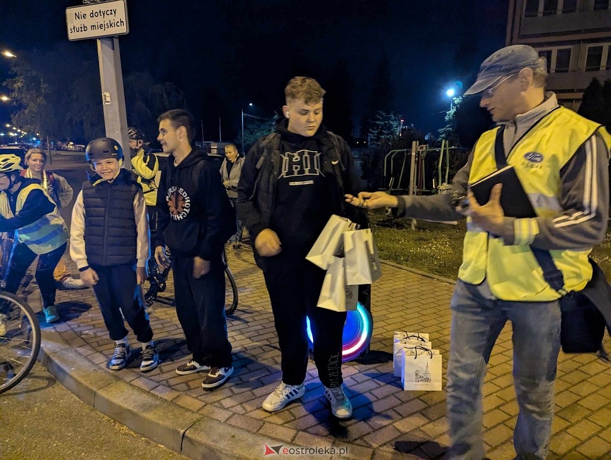 Rowerowa Stolica Polski 2025 - nocna przejażdżka ulicami Ostrołęki [31.05.2025] - zdjęcie #62 - eOstroleka.pl