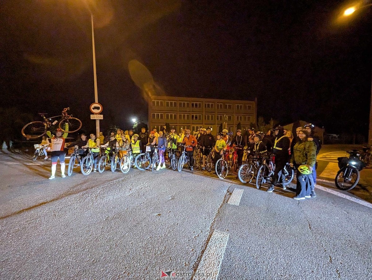 Rowerowa Stolica Polski 2025 - nocna przejażdżka ulicami Ostrołęki [31.05.2025] - zdjęcie #47 - eOstroleka.pl