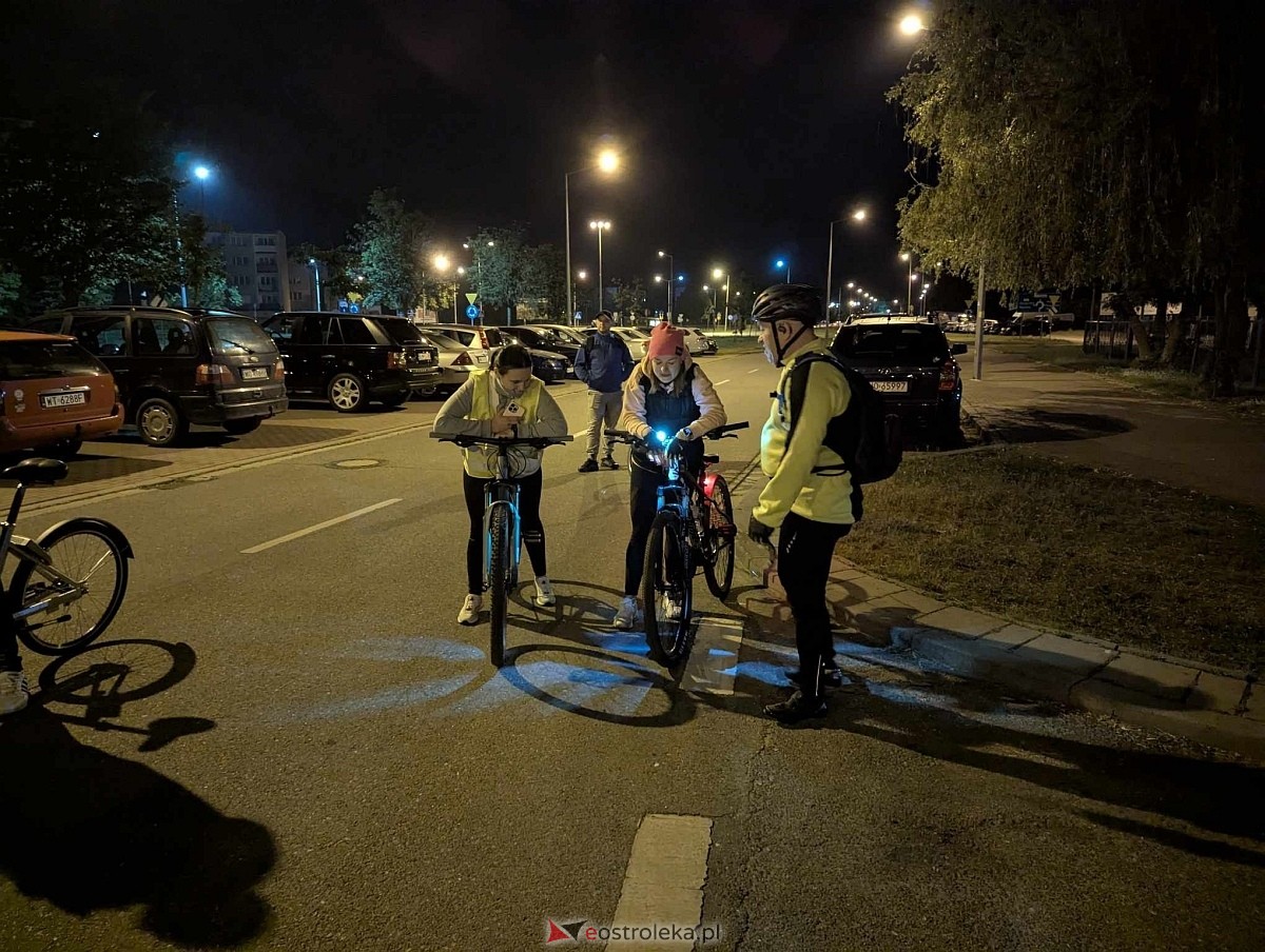 Rowerowa Stolica Polski 2025 - nocna przejażdżka ulicami Ostrołęki [31.05.2025] - zdjęcie #43 - eOstroleka.pl
