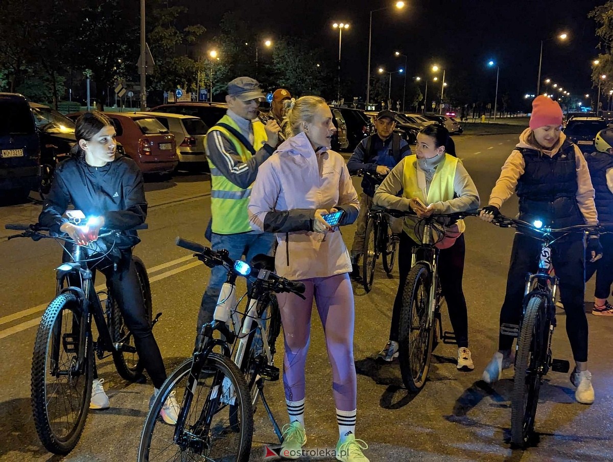 Rowerowa Stolica Polski 2025 - nocna przejażdżka ulicami Ostrołęki [31.05.2025] - zdjęcie #35 - eOstroleka.pl