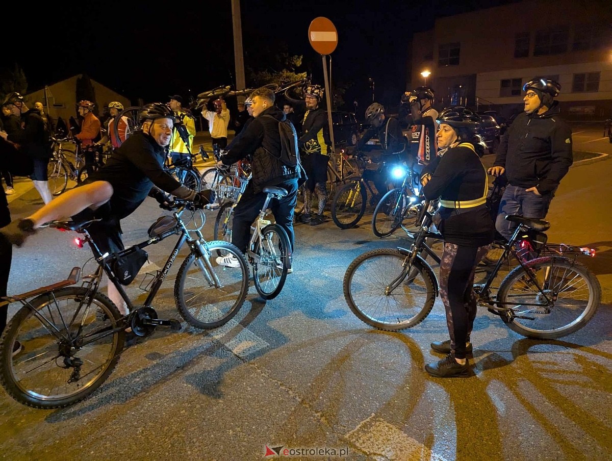 Rowerowa Stolica Polski 2025 - nocna przejażdżka ulicami Ostrołęki [31.05.2025] - zdjęcie #27 - eOstroleka.pl