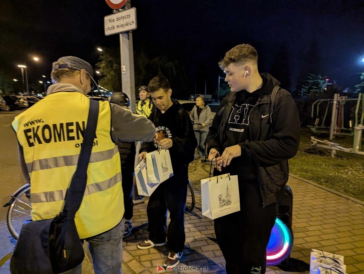Rowerowa Stolica Polski 2025 - nocna przejażdżka ulicami Ostrołęki [31.05.2025] - zdjęcie #21 - eOstroleka.pl