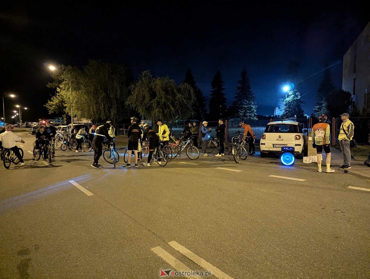 Rowerowa Stolica Polski 2025 - nocna przejażdżka ulicami Ostrołęki [31.05.2025] - zdjęcie #19 - eOstroleka.pl