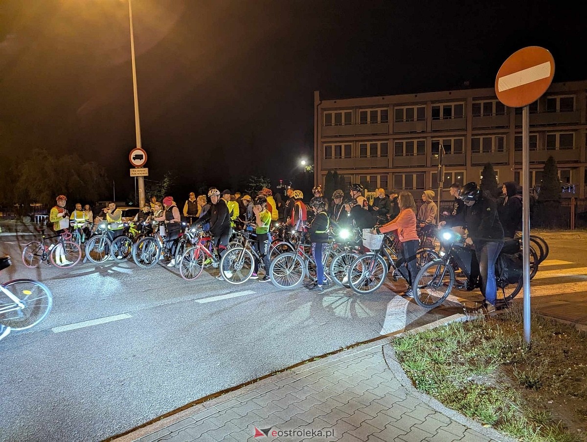 Rowerowa Stolica Polski 2025 - nocna przejażdżka ulicami Ostrołęki [31.05.2025] - zdjęcie #17 - eOstroleka.pl