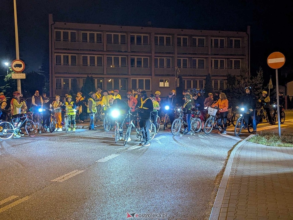 Rowerowa Stolica Polski 2025 - nocna przejażdżka ulicami Ostrołęki [31.05.2025] - zdjęcie #13 - eOstroleka.pl