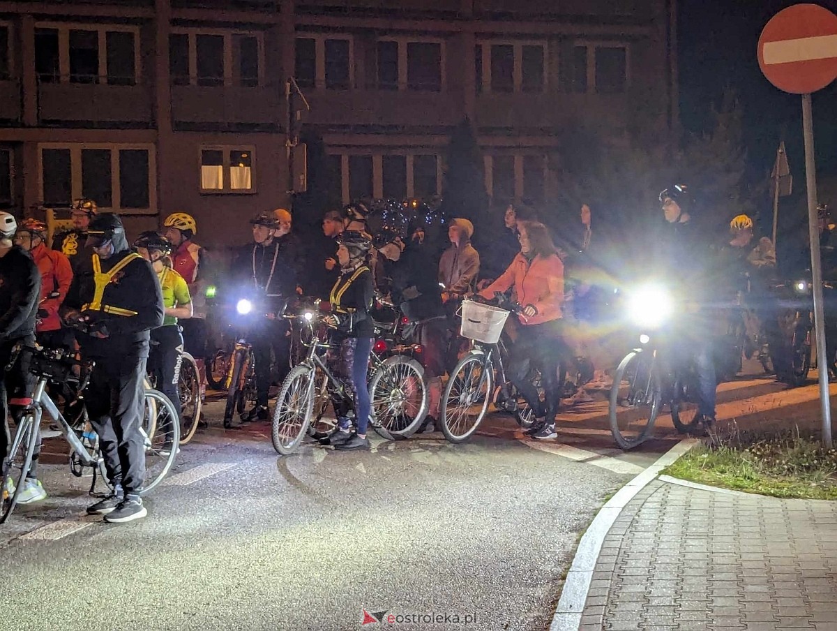 Rowerowa Stolica Polski 2025 - nocna przejażdżka ulicami Ostrołęki [31.05.2025] - zdjęcie #10 - eOstroleka.pl