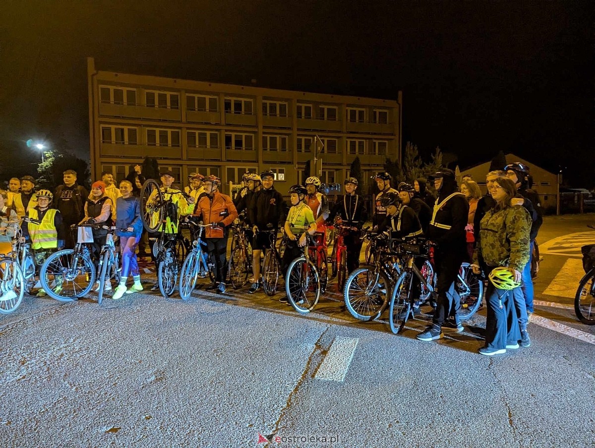 Rowerowa Stolica Polski 2025 - nocna przejażdżka ulicami Ostrołęki [31.05.2025] - zdjęcie #8 - eOstroleka.pl