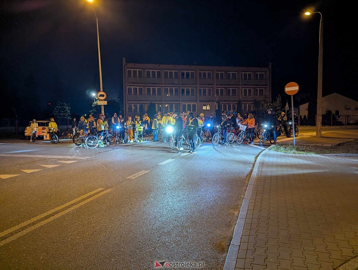 Rowerowa Stolica Polski 2025 - nocna przejażdżka ulicami Ostrołęki [31.05.2025] - zdjęcie #2 - eOstroleka.pl