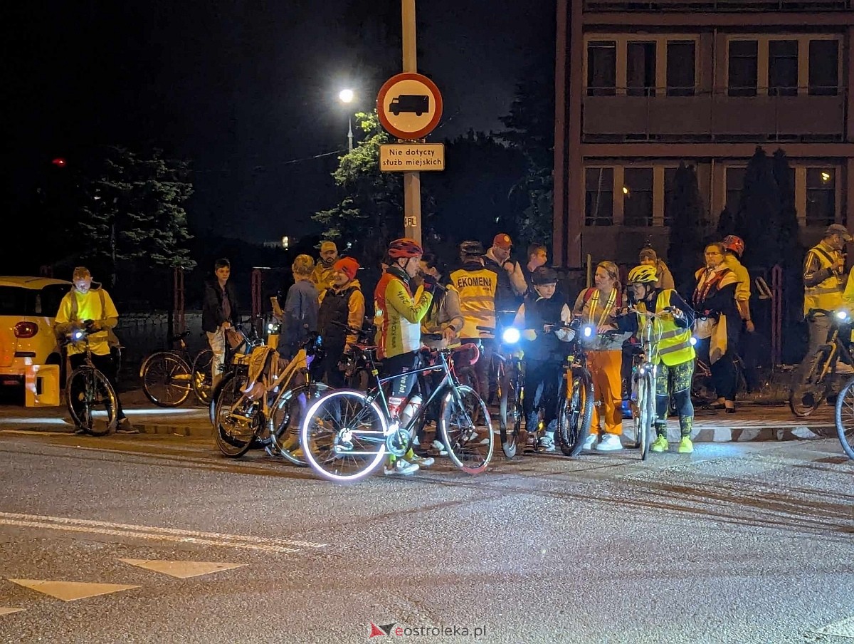 Rowerowa Stolica Polski 2025 - nocna przejażdżka ulicami Ostrołęki [31.05.2025] - zdjęcie #52 - eOstroleka.pl