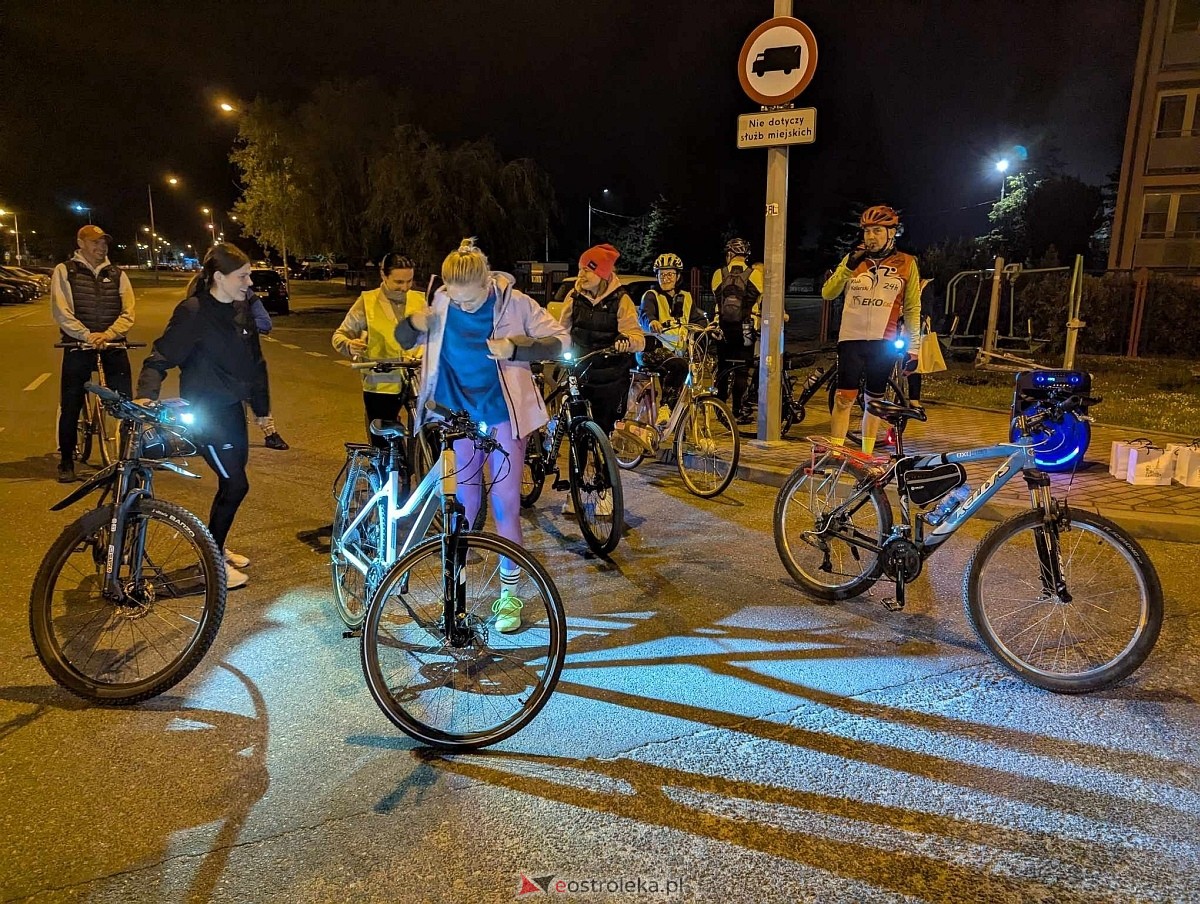 Rowerowa Stolica Polski 2025 - nocna przejażdżka ulicami Ostrołęki [31.05.2025] - zdjęcie #38 - eOstroleka.pl