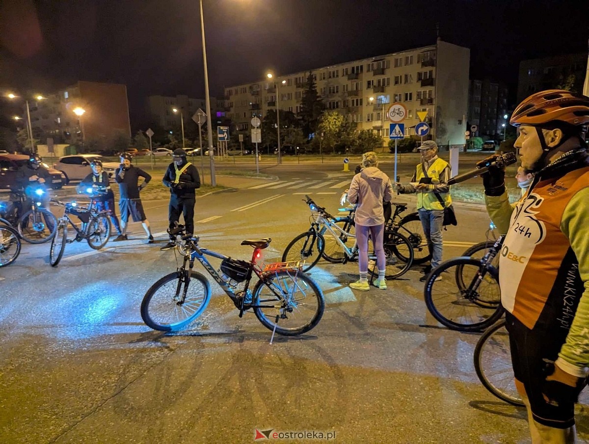 Rowerowa Stolica Polski 2025 - nocna przejażdżka ulicami Ostrołęki [31.05.2025] - zdjęcie #30 - eOstroleka.pl