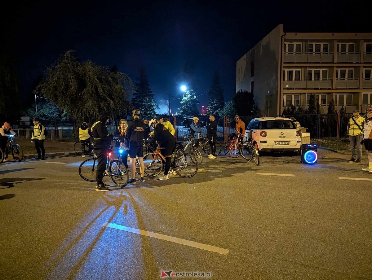 Rowerowa Stolica Polski 2025 - nocna przejażdżka ulicami Ostrołęki [31.05.2025] - zdjęcie #26 - eOstroleka.pl