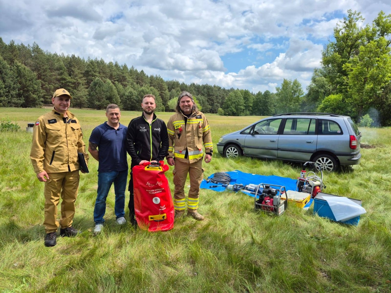 Ćwiczenia OSP w Kuninie [31.05.2025] - zdjęcie #2 - eOstroleka.pl