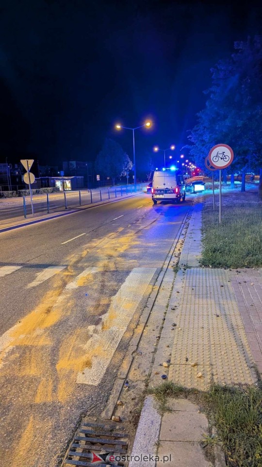 Wypadek na rondzie Solidarności w Ostrołęce [05.06.2025] - zdjęcie #11 - eOstroleka.pl
