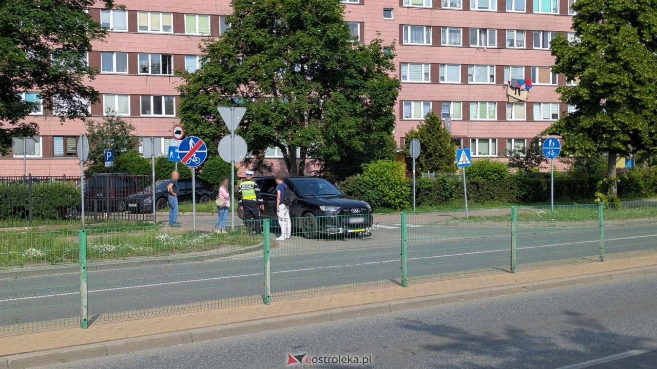 Wypadek na Witosa w Ostrołęce [06.06.2025] - zdjęcie #1 - eOstroleka.pl