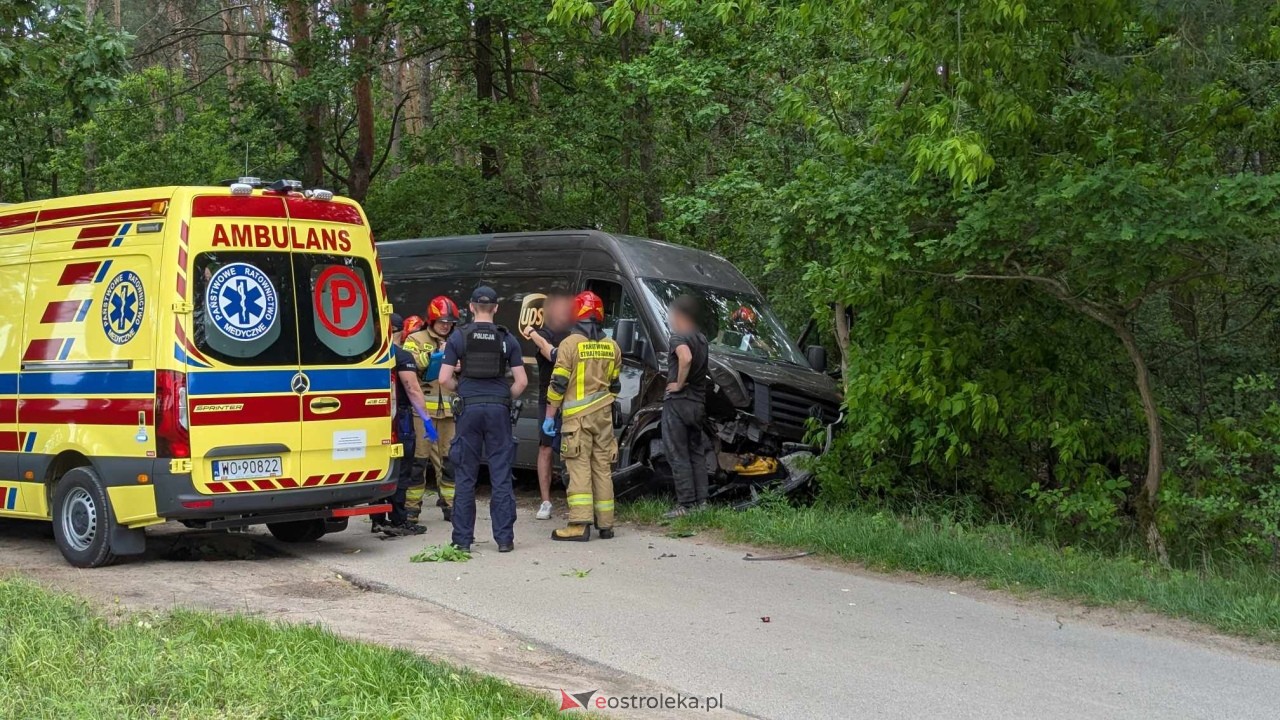 Wypadek na Sosnowej w Ławach [06.06.2025] - zdjęcie #22 - eOstroleka.pl