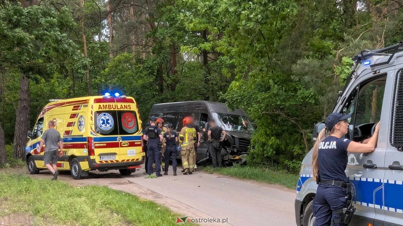 Wypadek na Sosnowej w Ławach [06.06.2025] - zdjęcie #21 - eOstroleka.pl