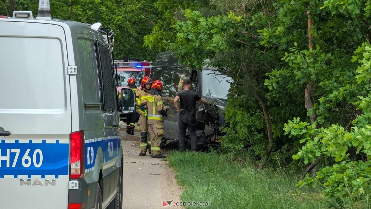 Wypadek na Sosnowej w Ławach [06.06.2025] - zdjęcie #13 - eOstroleka.pl