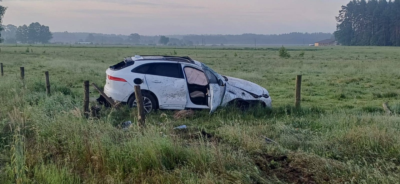 Wypadek w Tatarach [07.06.2025] - zdjęcie #4 - eOstroleka.pl