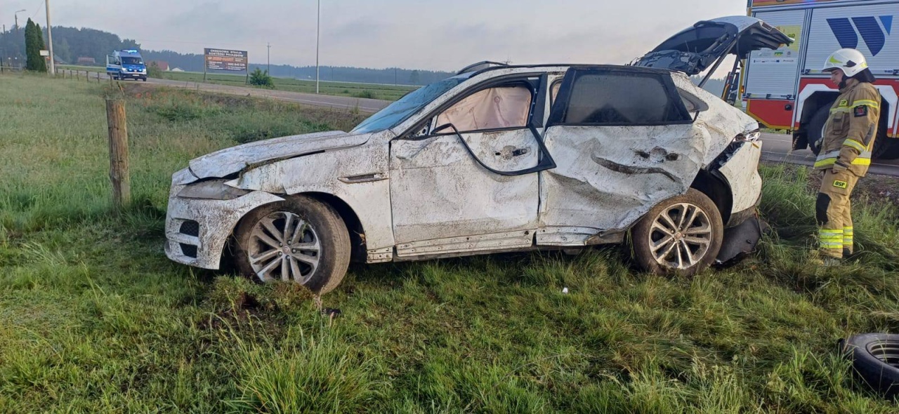 Wypadek w Tatarach [07.06.2025] - zdjęcie #2 - eOstroleka.pl