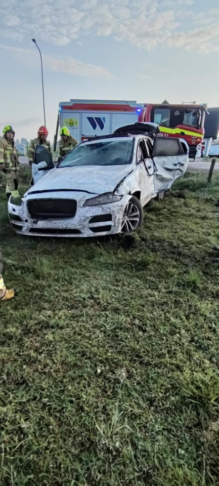 Wypadek w Tatarach [07.06.2025] - zdjęcie #1 - eOstroleka.pl