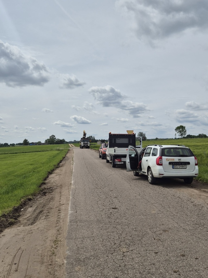 Przebudowa drogi gminnej Łady-Mans – Załuski – Wólka Czerwińska – Dobki [07.06.2025] - zdjęcie #2 - eOstroleka.pl