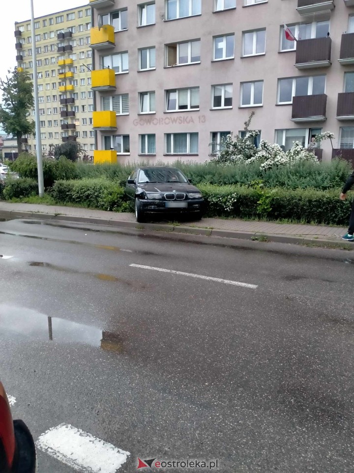 Kolizja przy Konopnickiej w Ostrołęce [8.06.2025] - zdjęcie #10 - eOstroleka.pl