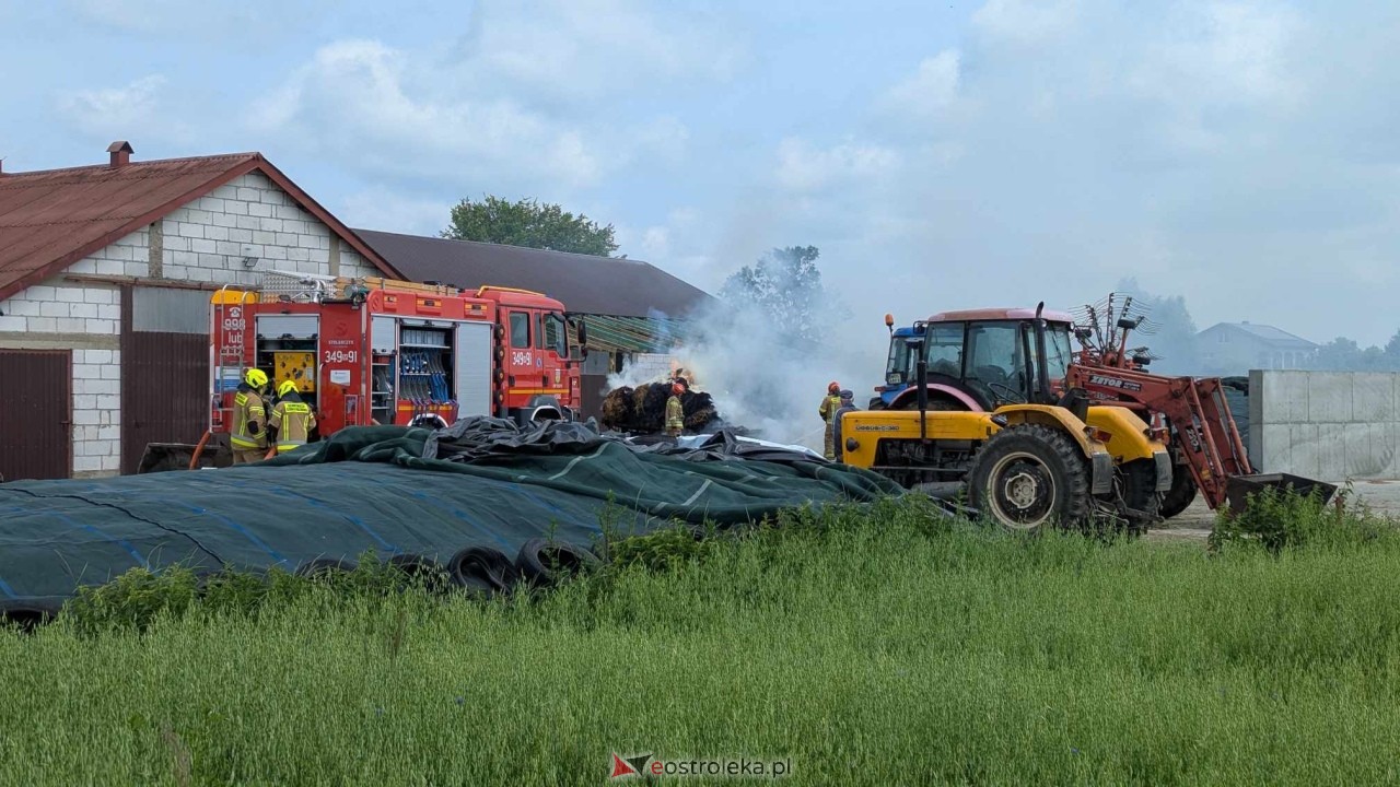 Pożar w Łątczynie [13.06.2025] - zdjęcie #25 - eOstroleka.pl
