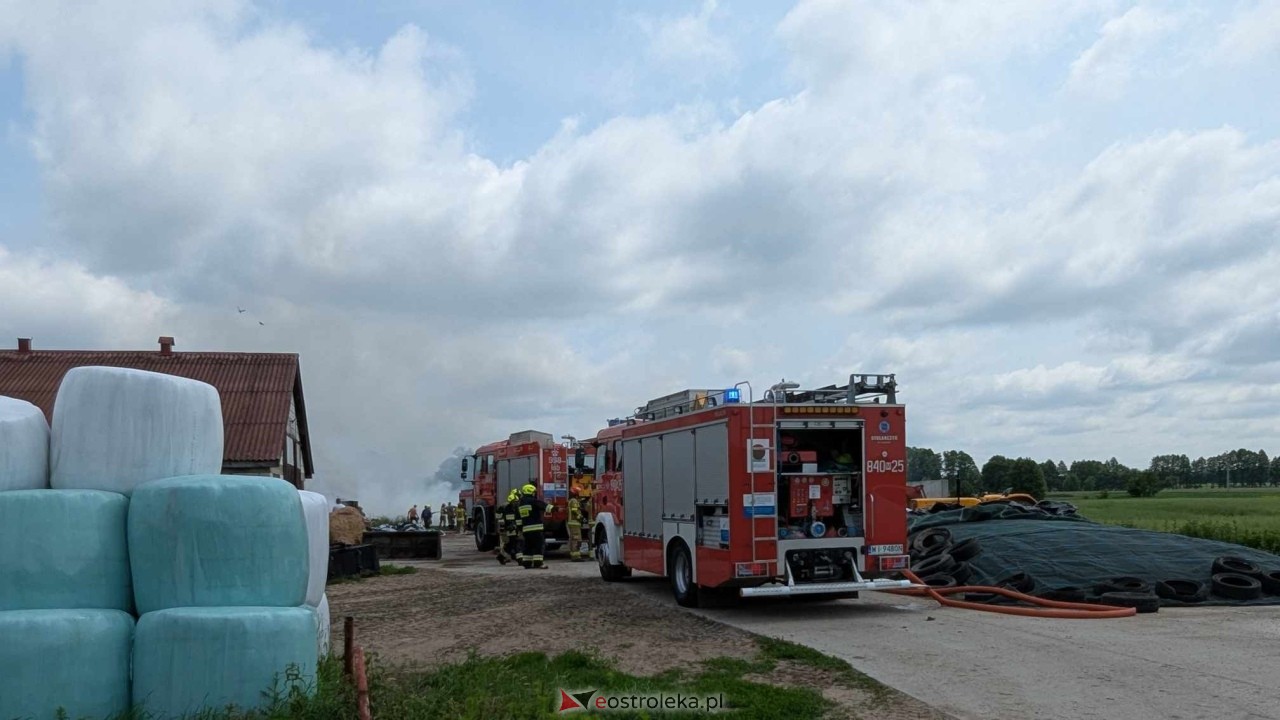 Pożar w Łątczynie [13.06.2025] - zdjęcie #24 - eOstroleka.pl